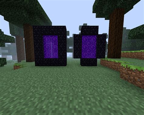 Once you’ve done this, stand inside the grid. . Portals in minecraft